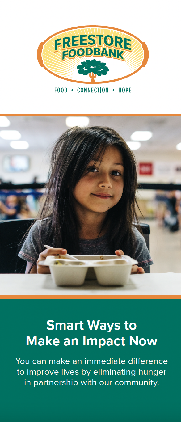 Make an impact Support The Future of My Favorite Charity brochure cover