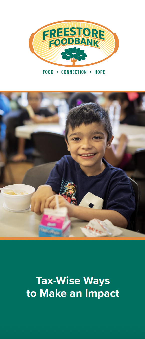 Tax-wise ways Support The Future of My Favorite Charity brochure cover